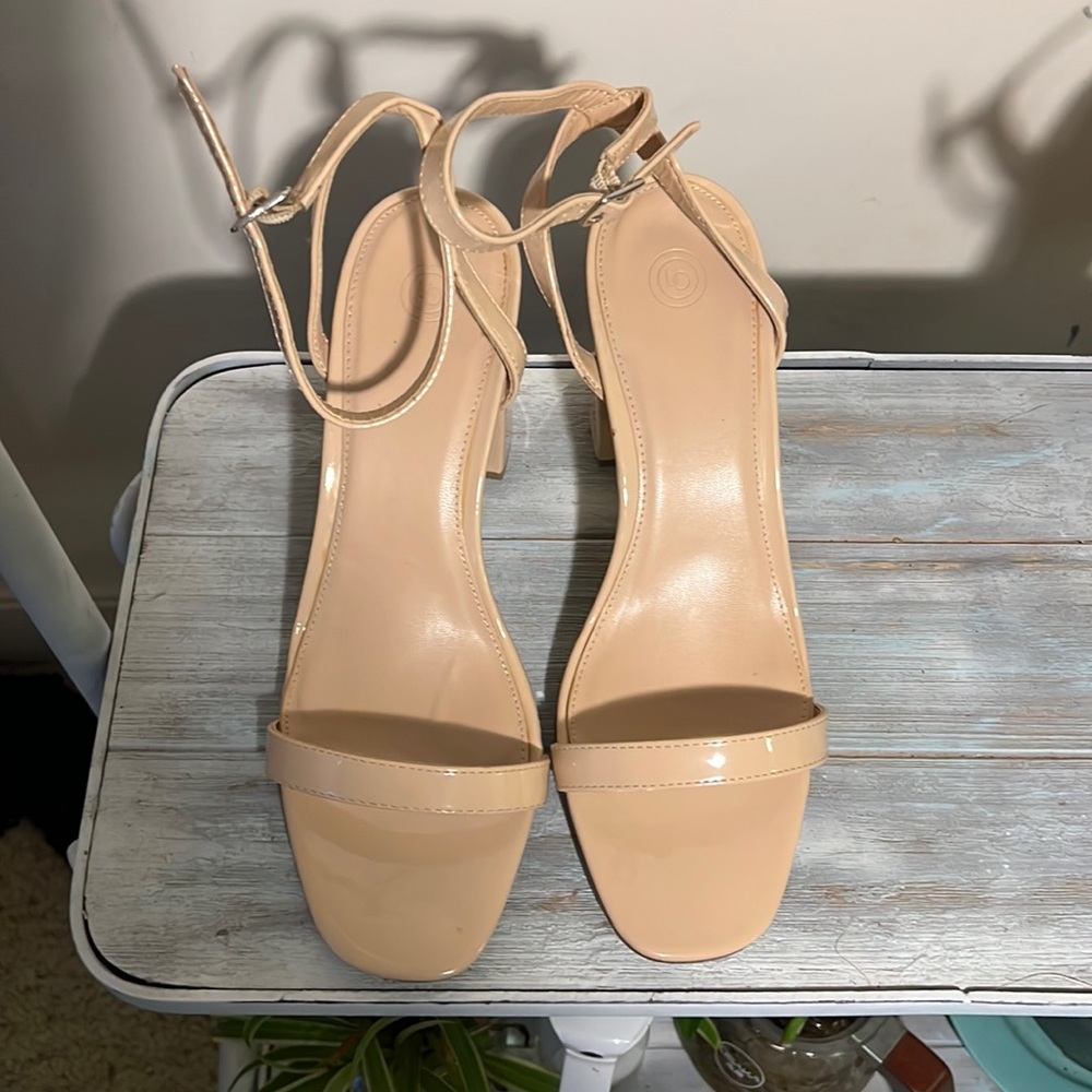 Urban Outfitters Cream Baby Heels
